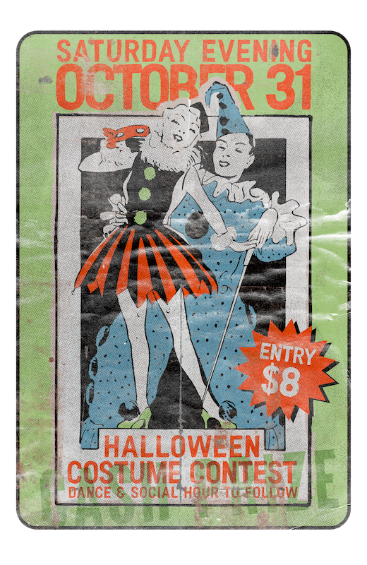 Halloween Costume Contest Poster
