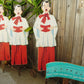 Douglas Fir Angel Choir Girl Sign Vintage Inspired FREE SHIPPING
