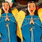Douglas Fir Angel Choir Girl Sign Vintage Inspired FREE SHIPPING