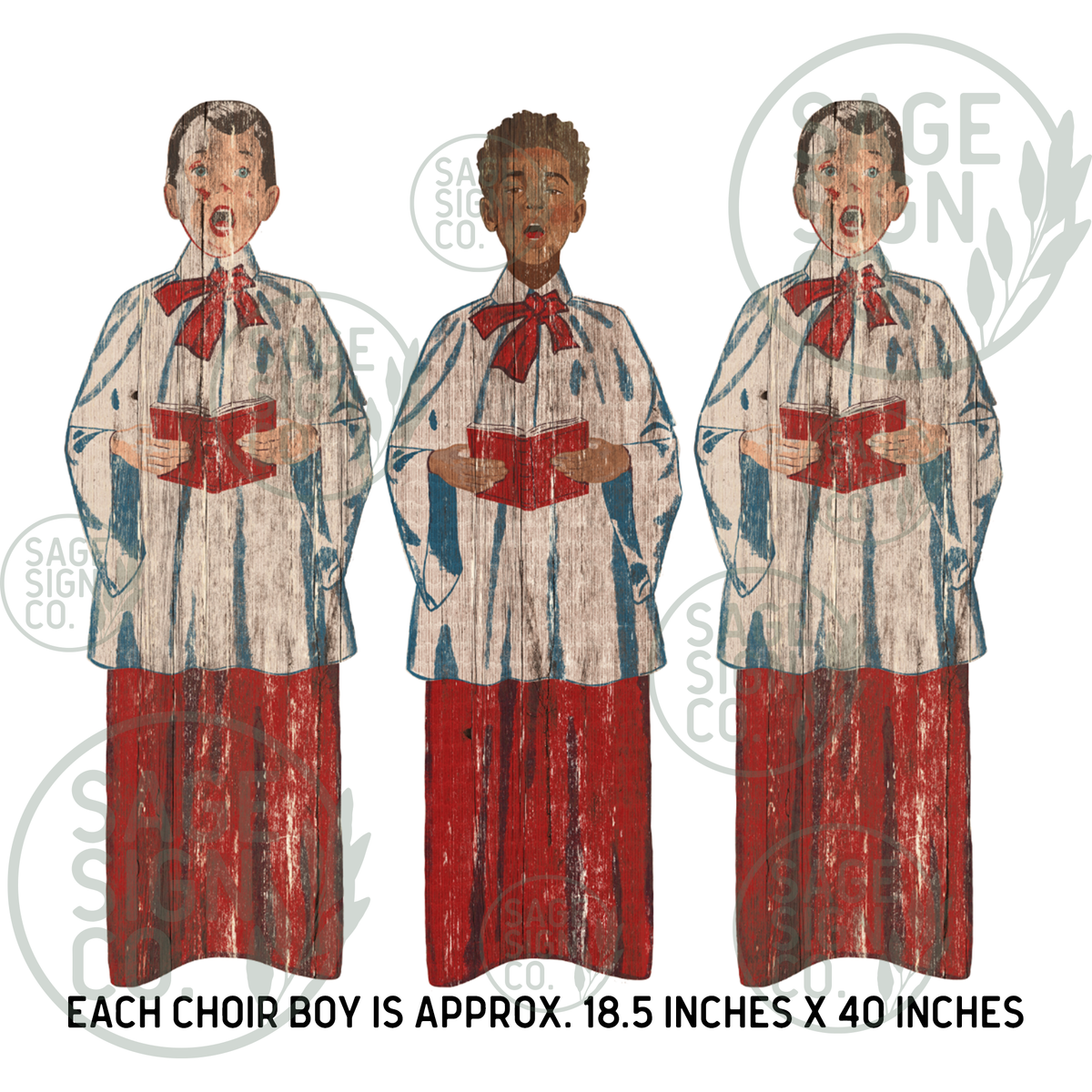 Douglas Fir Christmas Choir Boy Trio (As Featured by @Jeremy.Lambertson)