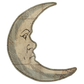 Man in the Crescent Moon (Custom Carved)