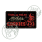 Mother's Cookies Trick or Trick Sign (Custom Carved)