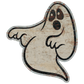 Retro Spooked Ghost (Custom Carved)