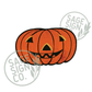 Smoosh-Faced Vintage Jackolantern (Custom Carved)