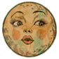 The Lady on the Moon (Custom Carved)