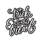 Trick or Treat Handscript (Custom Carved)