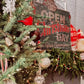 Santa Holding Open Christmas Day Sign (FREE SHIPPING!)