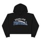 CAVALIER FOOTBALL WITH BALL GRAPHIC Crop Hoodie