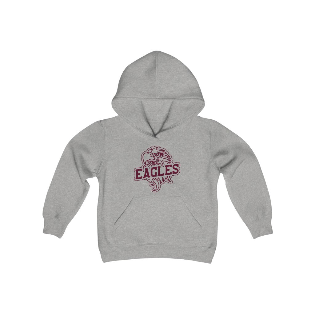 EAGLES THROWBACK CHECKERBOARD - Youth Premium Hoodie