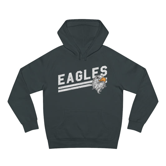 DISTRESSED VARSITY EAGLES FOOTBALL - Women's Cropped Crew Sweatshirt B –  SageSignCo