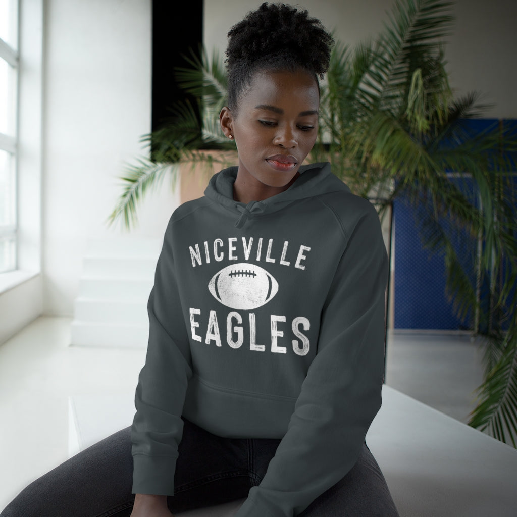 BATTLEWORN NICEVILLE EAGLES W/ FOOTBALL - Unisex Premium Hoodie – SageSignCo