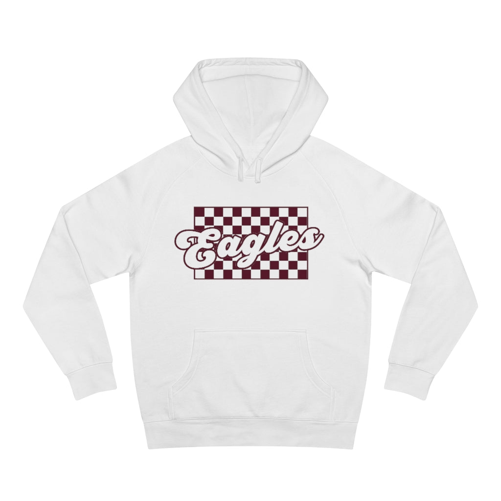 EAGLES THROWBACK CHECKERBOARD - Unisex Premium Hoodie