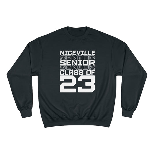 MODERN NICEVILLE CLASS OF '23  - Unisex CHAMPION BRAND Crewneck Sweatshirt