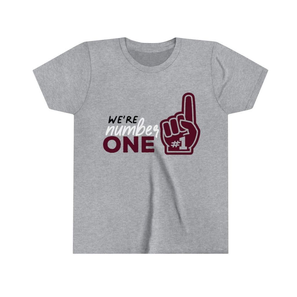 FOAM FINGER NUMBER ONE EAGLES - Toddler Short Sleeve Tee BELLA+CANVAS –  SageSignCo