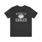BATTLEWORN NICEVILLE EAGLES W/ FOOTBALL - Unisex Jersey Short Sleeve Tee BELLA+CANVAS