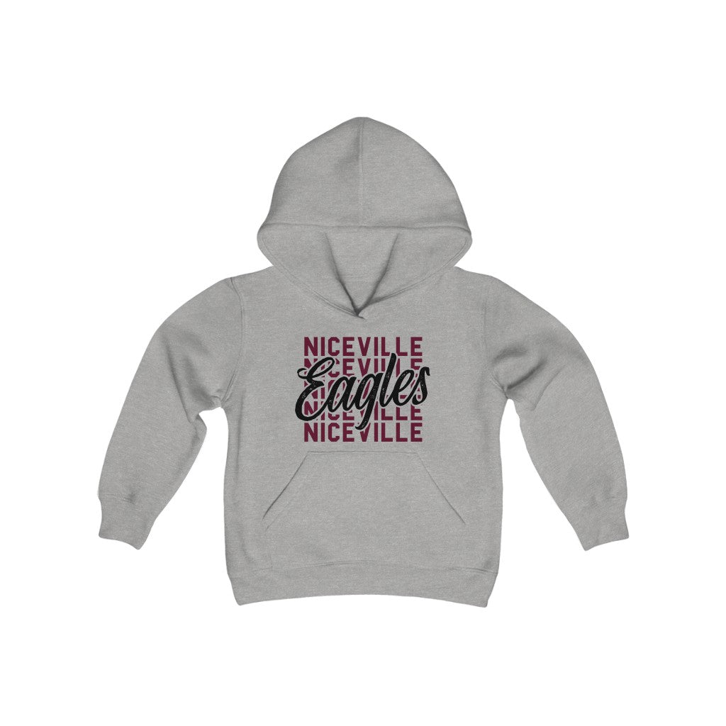 BATTLEWORN NICEVILLE EAGLES W/ FOOTBALL - Unisex Premium Hoodie