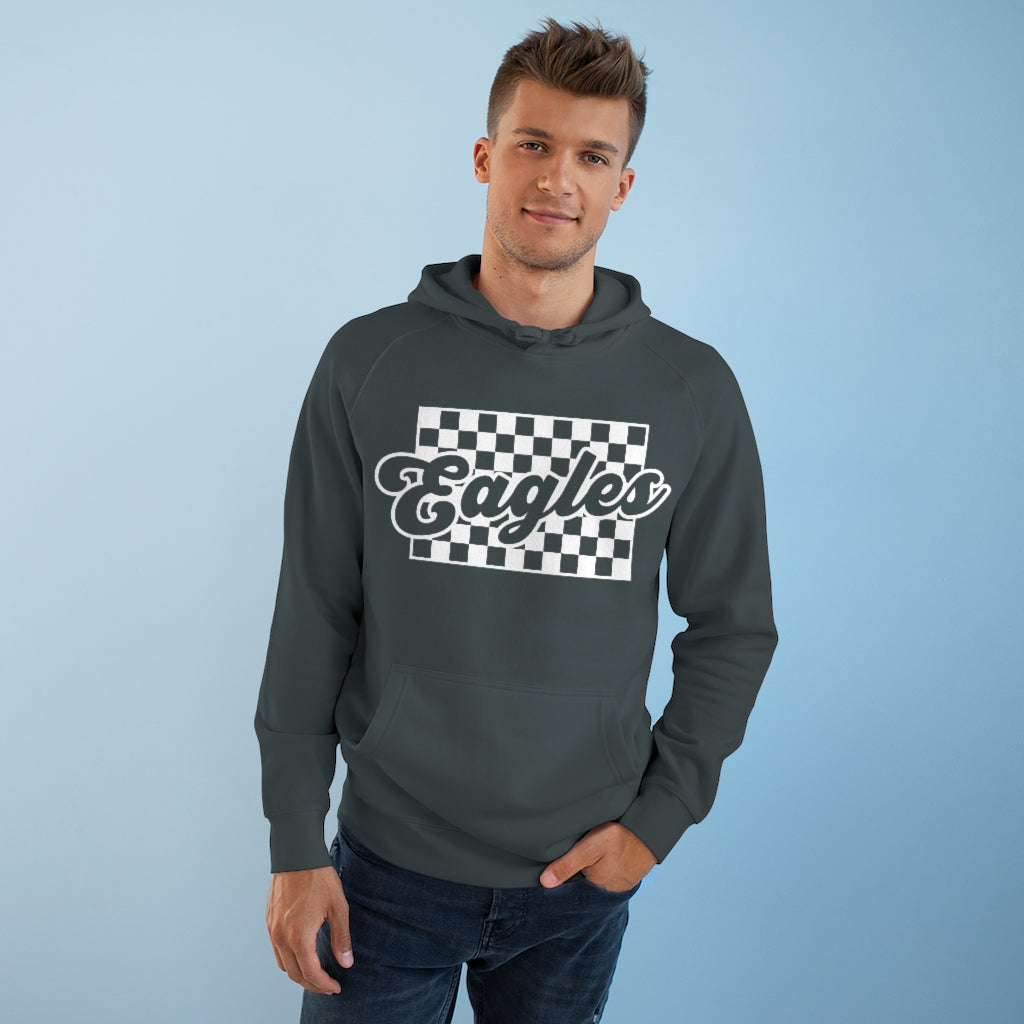 EAGLES THROWBACK CHECKERBOARD - Unisex Premium Hoodie – SageSignCo